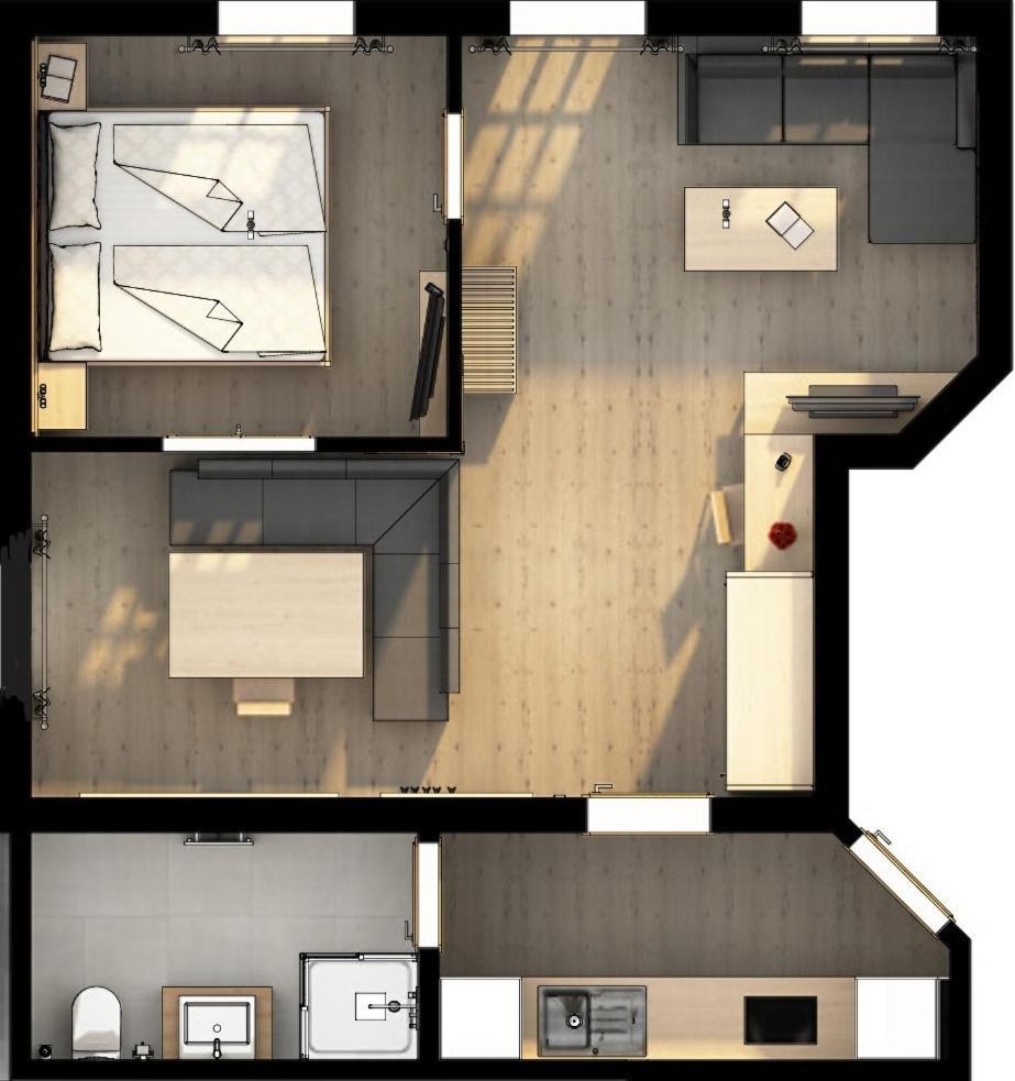 Апартаменты Haus Berg & Tal Хиршегг Экстерьер фото
